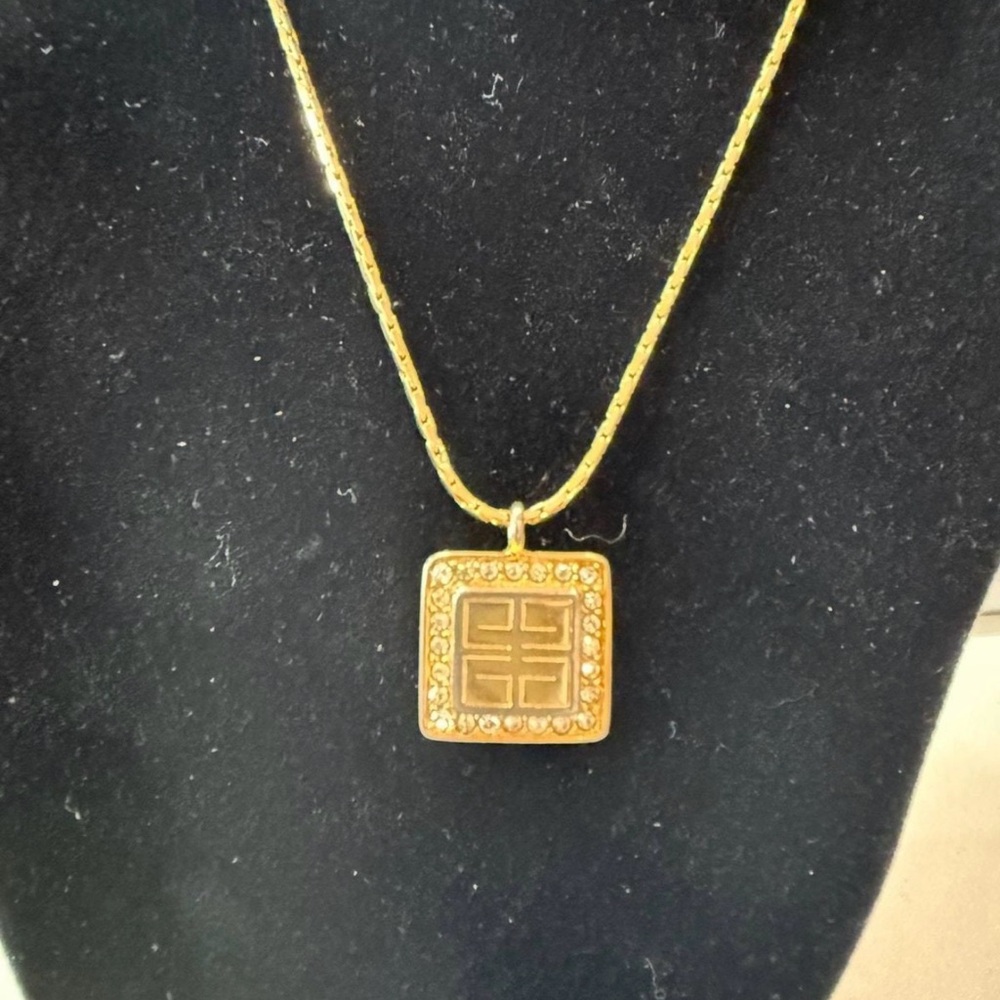 Givenchy Gold Pendant Necklace - Picture 2 of 3